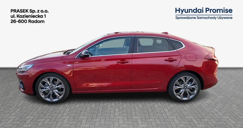 Hyundai I30 cena 112400 przebieg: 11800, rok produkcji 2022 z Czaplinek małe 232